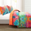 Lush Decor Boho Chic Reversible Cotton Duvet Cover Queen Size