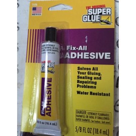 SUPER GLUE 1 FIX ALL flexible ADHESIVE Super Glue repair rubber shoe vinyl leather&crafti