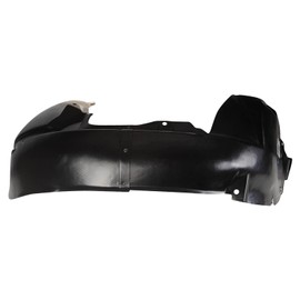 TRQ Front Right Rearward Inner Fender Liner Black Passenger Side Compatible with 2001-2006 Chrysler Sebring CH1249124