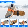 Ice Cleats Mid-Sole Snow Traction Cleats Crampons Anti Slip Snow