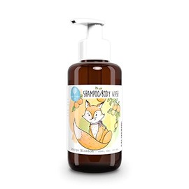 Mil Flores Bebé — SHAMPOO/BODY WASH ORANGE BLOSSOM 250 ml | Jabón de Cuerpo/Shampoo | FLOR DE NARANJA | Aromaterapia | Con Aceites y Esencias 100% Naturales