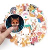 Fox Stickers for Laptop(50 Pcs),Gift for Kids Teens Adults Girl,Fox