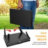 iMounTEK Portable Charcoal Grill, Convenient Cover Design, Iron Construction BBQ