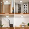Matane Motion Sensor LED Ceiling Light with Remote, 12 Inch