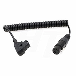 HangTon DSLR Camera Monitor XLR 4 Pin Female D-Tap Wound Power Cable