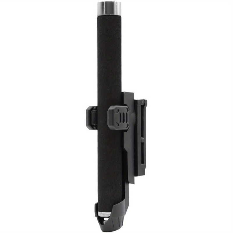Expandable Baton Holster, 360 Degree Duty Belt Flashlight Holder Telescopic