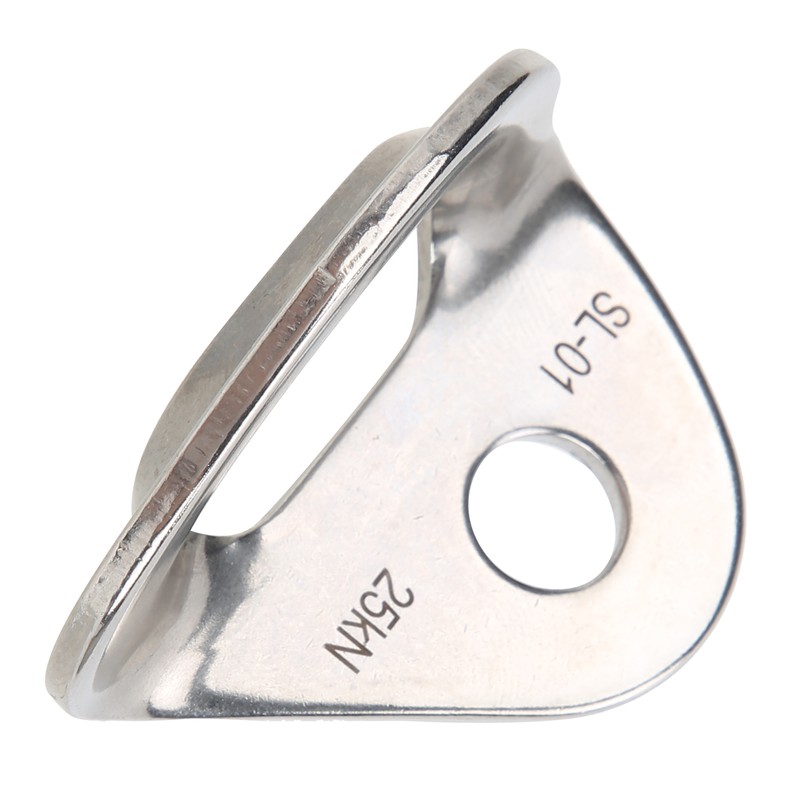 4 Pcs Climbing Hanger Stainless Steel Durable Rock Climbing Accessories