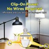 Neporal A19 Rechargeable Light Bulbs, Socket Rechargeable Emergency Light Bulb