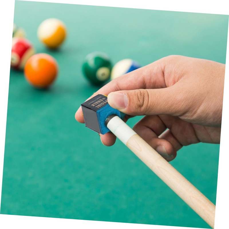 GRIRIW 12Pcs Professional Pool Table Cue Chalk A Grade Billiards