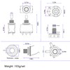 Guitar Potentiometer 18mm A500K B500K Volume Control Instrument Accessory for