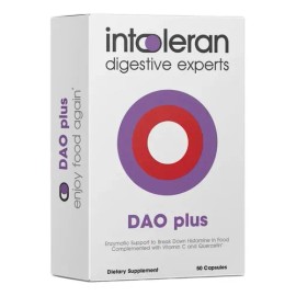 Intoleran Dao Plus Digestive Enzymes - 50 Cápsulas