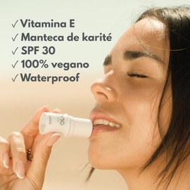 Orno Stick Bálsamo Labial Protector Solar Spf Vitamina Manteca Karité