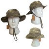 QMFIVE Outdoor Multicoloured Sun Protection Chapeau Rounded Hat for Tactical