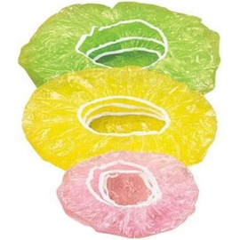 Tapas elásticas reutilizables para alimentos, ideales para guardar alimentos. Incluye 24 tapas de plástico elástico para recipientes.