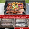 GasSaf 21.5" Flavorizer Bars Replace for Weber 7534, Genesis Silver