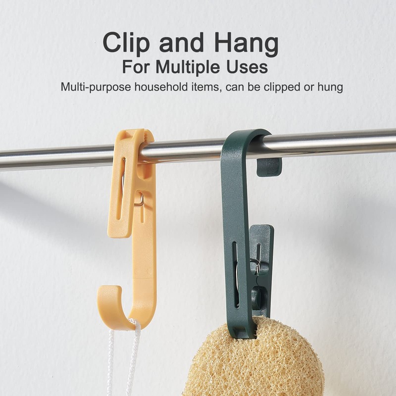 12 Pcs Large Clothes Pins Towel Clips, Multipurpose Clothes Pins