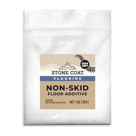 Stone Coat Countertops Epoxy Non-Skid Additive (Medium Grit, 1 Oz) Enhanced Grip for Durable, Anti-Slip Surfaces for Living Rooms, Bathrooms, Kitchens, Entryways, Mudrooms, Laundry Rooms, and Garages