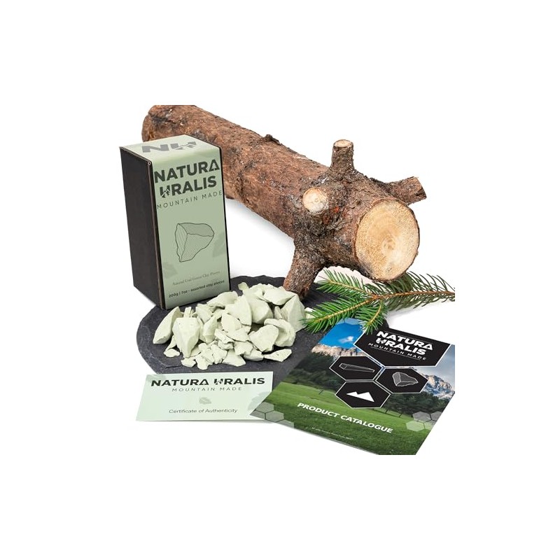 Natura Uralis Arcilla Ural, 7oz de Arcilla Natural, de Color