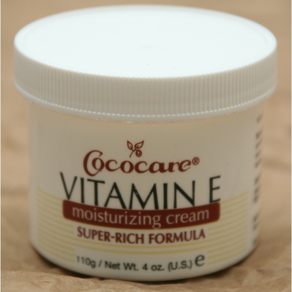 Cococare Vitamin E Moist Cream 4 oz.