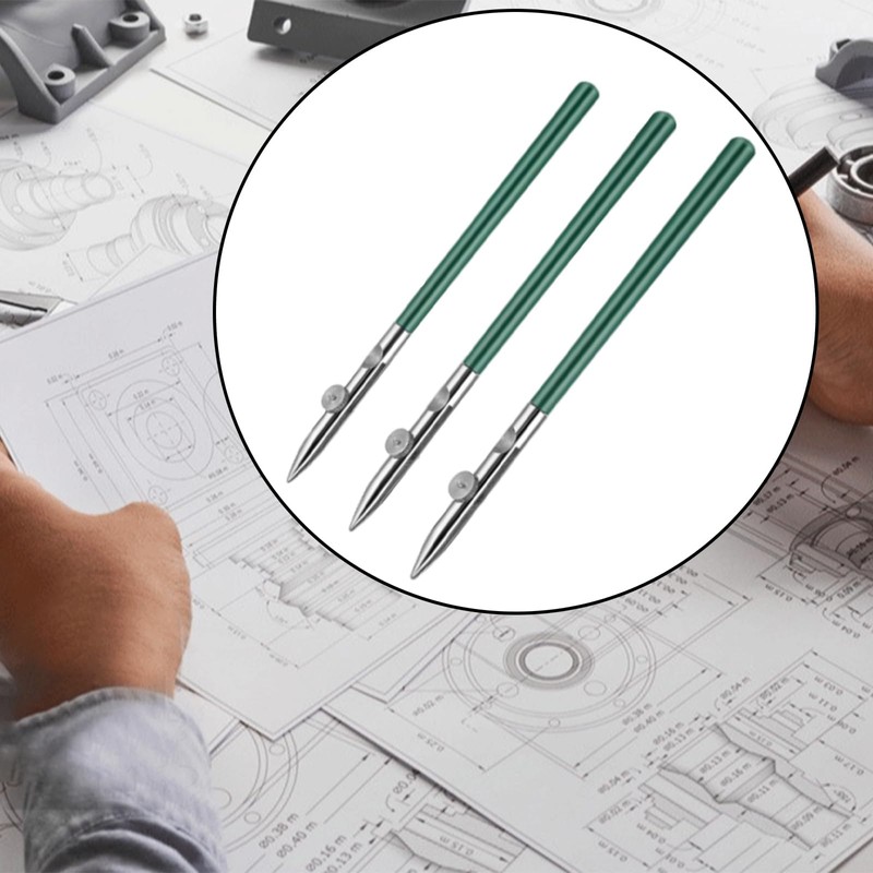 6-Pack Art Ruling Pen Set, 3 Sizes Masking Fluid Pens
