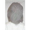 EpicCosplay Keto Short Lace Front Wig (Silvery Grey)