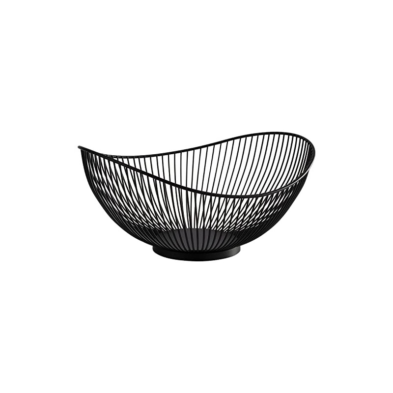 APS SVART 30424 Basket Metal Black 29.5 x 25.5 x