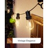 Sunco String Light Bulb Replacement, S14 LED Bulbs for Outdoor