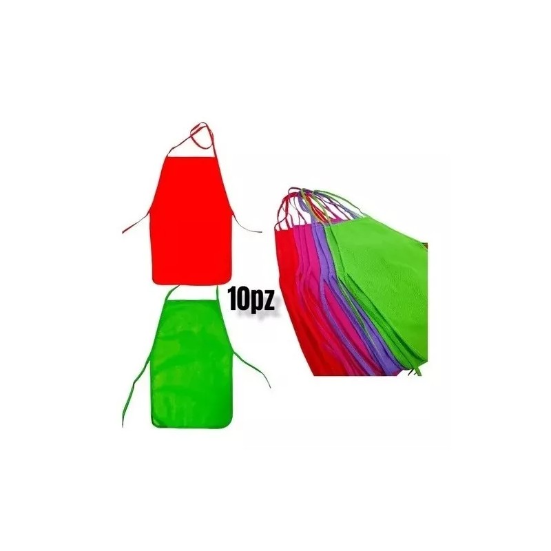 Like Shop Mandil Infantil Para Niño 12pz