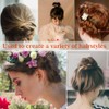 330 Count U Shaped Silver Hair Pins for Buns, YINGFENG