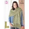 King Cole Ladies Chunky Knitting Pattern Womens Accessories Scarf Hat