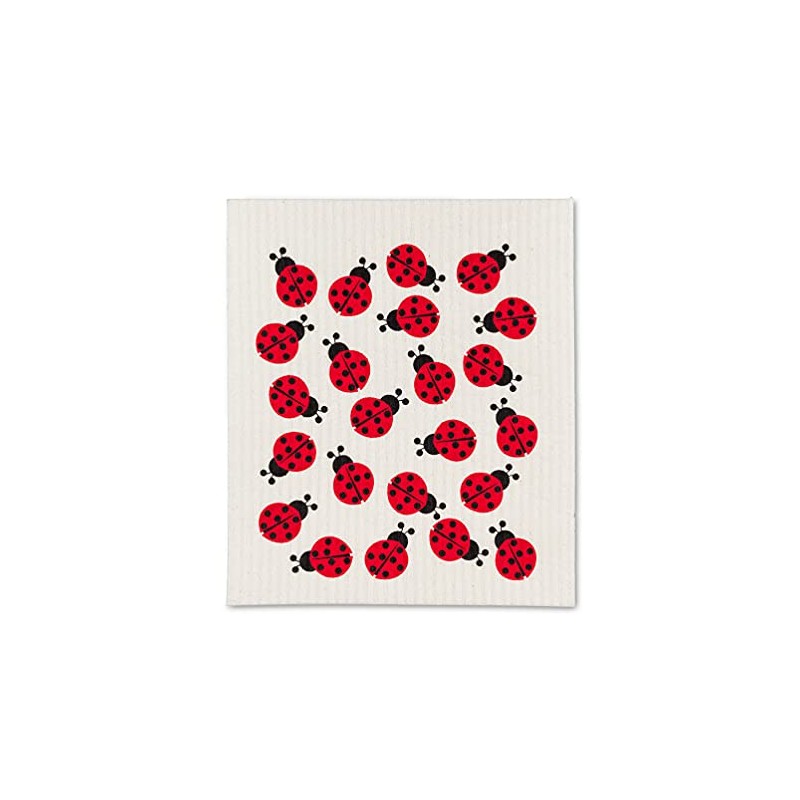 Ladybug Dishcloths. Set of 2