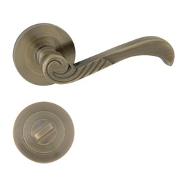 domino Casablanka-R M3 Door Handle for Room Doors Door Handle Set Rosette Set Door Fittings