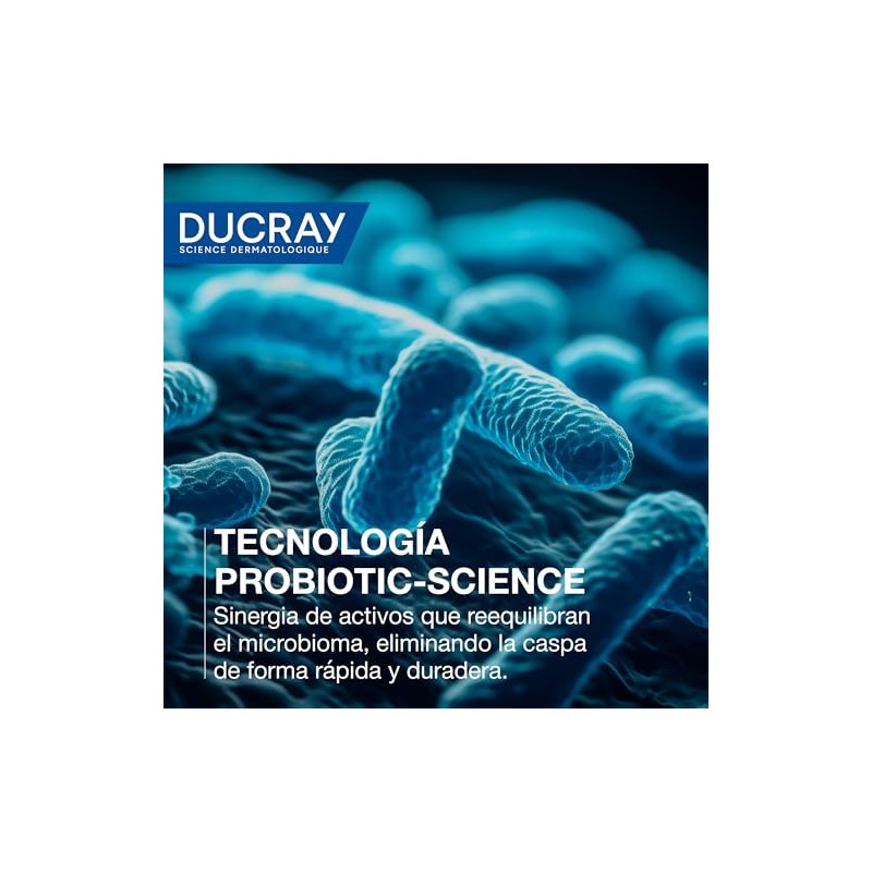 DUCRAY, Kelual Squanorm Shampoo Tratante, Para Caspa Grasa, Limpieza Reguladora