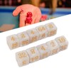 30PCS Number Dice Six Sided Multiples of 2 Number Plastic