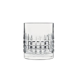 Luigi Bormioli 12328/02 Mixology 12.75 oz Charme DOF Double Old Fashioned Glasses (Set of 4), Clear