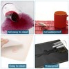 sourcing map 4 Pcs Faux Leather Placemats for Dinner Table,