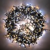 SHATCHI 200 LEDs Fairy String Lights Warm White and Cool