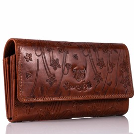 Matador women's long format wallet Brown