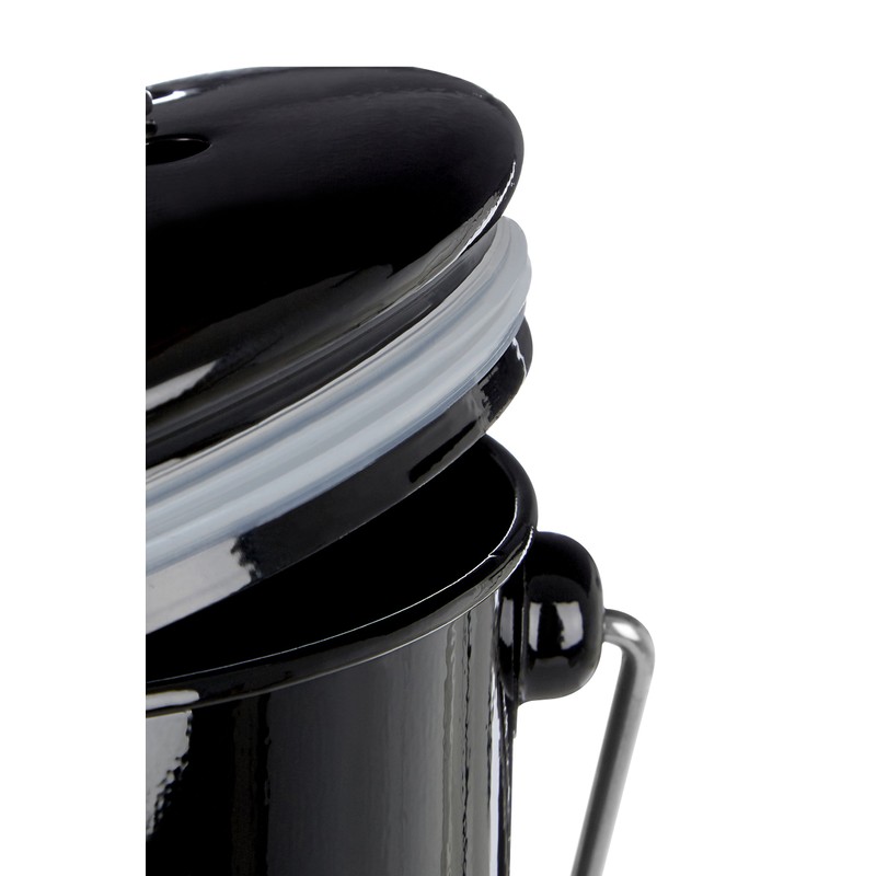 Premier Housewares Compost Bin with Handle - Black