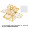 PATIKIL 1 Year Anniversary Card, 3D Pop-Up Greeting Card for