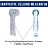 ibrush 4 Pack Protective Cover Cap Compatible with Oral B
