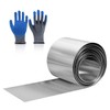 4" x 50' Aluminum Flashing Roll, 0.2mm Thick Roof Flashing,