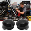 ACOLY 2 Pcs Upper Fork Cover Axle Caps, Durable Aluminum