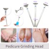 Unbranded 3Pcs Electric Nail Drill Machine Grinding Head Dead Skin