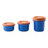 Cool Gear International Lunch Box with Ice Packs, Snack Stacker,