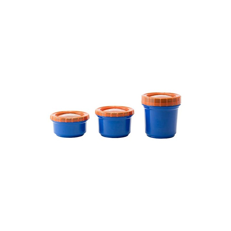 Cool Gear International Lunch Box with Ice Packs, Snack Stacker,