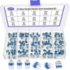 RUNCCI-YUN 150pcs 15 Values 100 Ohm- 2M Ohm Ohm Potentiometer