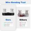 Cable Bender Tool for Most Wires, Works with 1/2" Ratchet