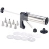 Rosenstein & Söhne Baking syringe: Stainless Steel Pastry Press &