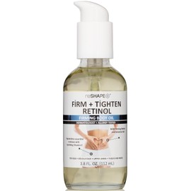 Reshape+- Aceite corporal reafirmante con retinol, hidratante para el cuidado de la piel con vitamina E: nutritivo, reafirmante e hidratante para el cuerpo